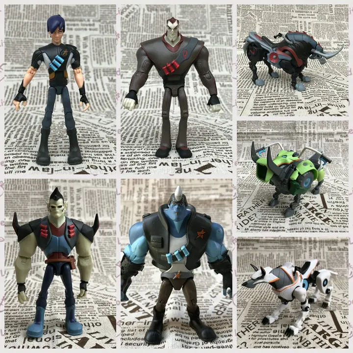 Настоящая игрушка Slugterra Slug Doll Elf Eli Dr. Sean Mecha Beast с подвижными суставами кукла экшн-фигурка готовая продукция игрушки-модели