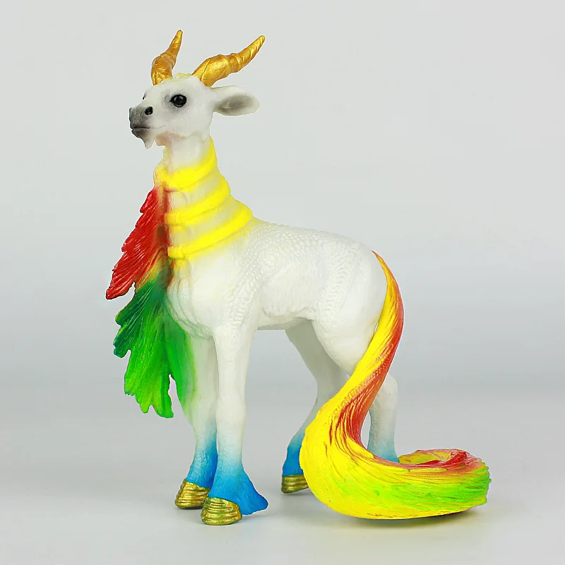 cute real life goat model plastic Beast sheep gift about 10x7x12.5cm xf3026
