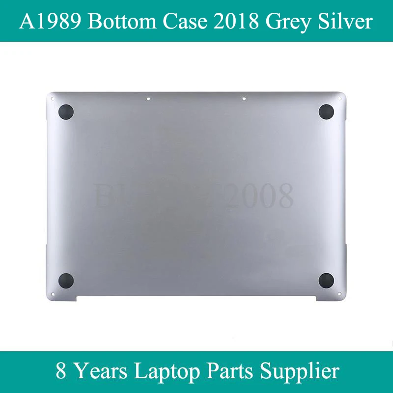 

Original New Space Grey Silver A1989 Bottom Case 2018 Year For Macbook Pro 13.3" A1989 Bottom D Cover Laptop Case Replacement