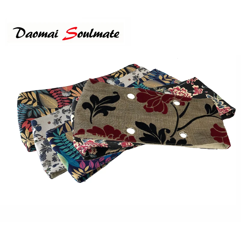 High Quality Colorful Floral Fabric Trim cotton fabric Decoration for Classic Mini obag O bag handbags Eva handbag Accessories