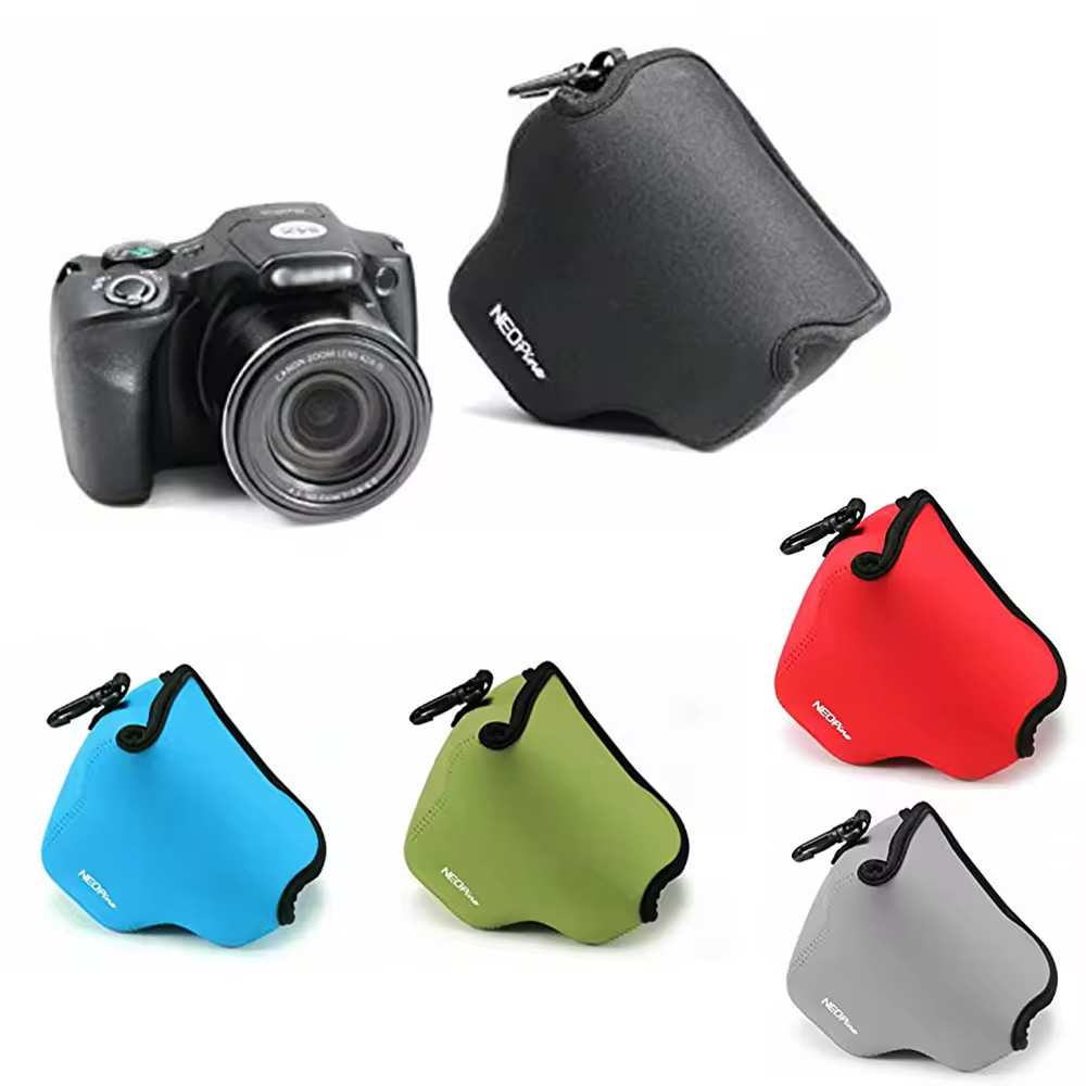 נייד Neoprene רך מקרה כיסוי תיק מצלמה עבור Canon Powershot SX540 SX530 SX520 HS