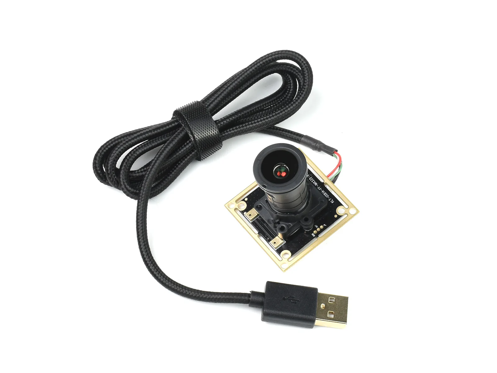 Waveshare IMX335 5MP USB Camera (A) , Large Aperture, 2K Video Recording, Plug-and-Play, Driver Free, Manually Focusing