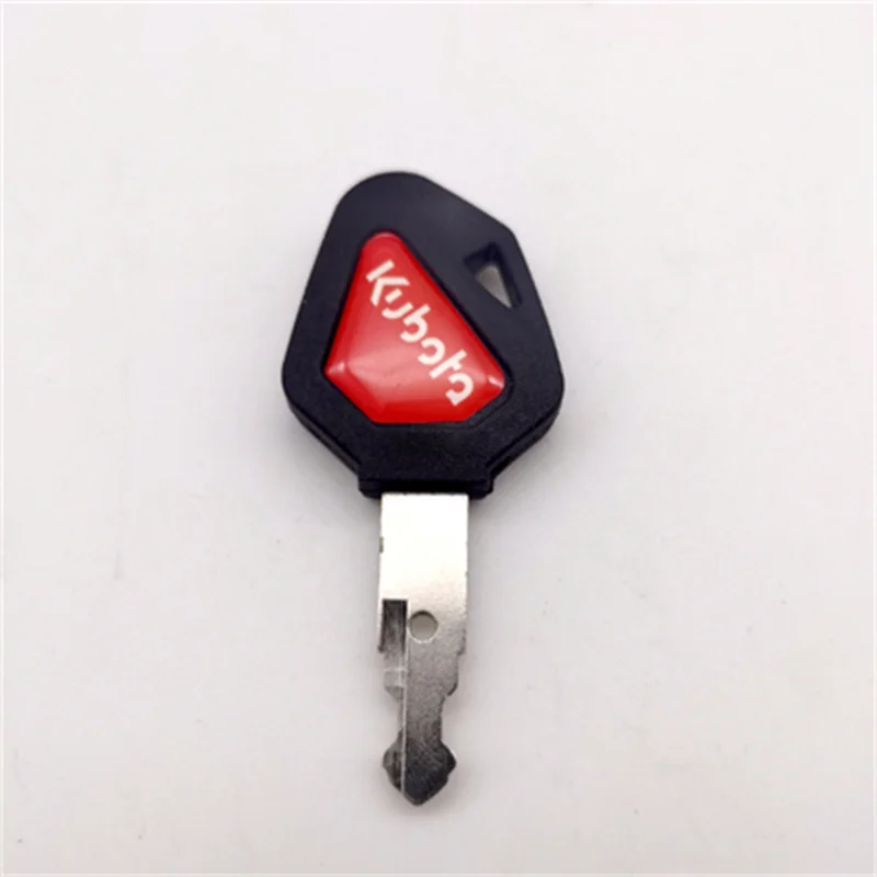 Ignition key chipless starter key for Kubota excavator 15U/30/155/161/163 excavator parts