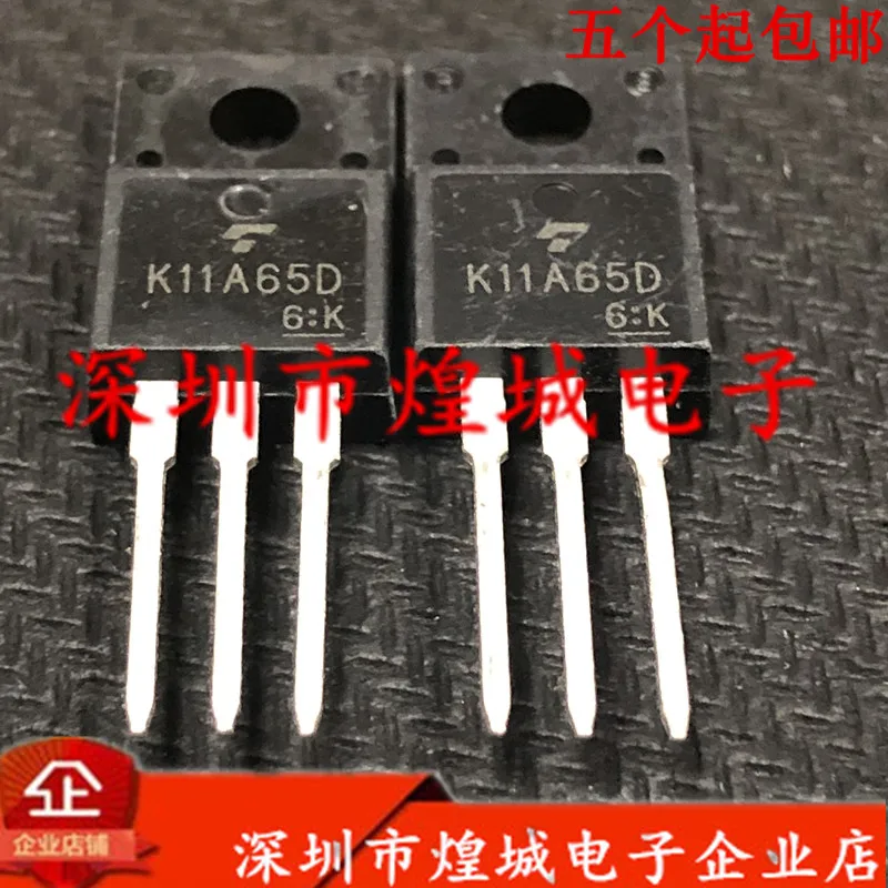 10PCS/Lot   TK11A65D K11A65D  TO-220F 11A 650V