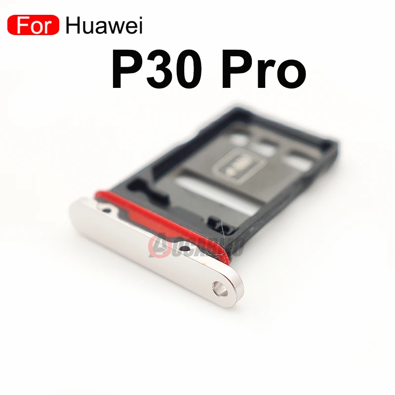 For Huawei P30 Pro SIM Card Tray Holder Micro SD Slot Socket Adapter Replacement Parts