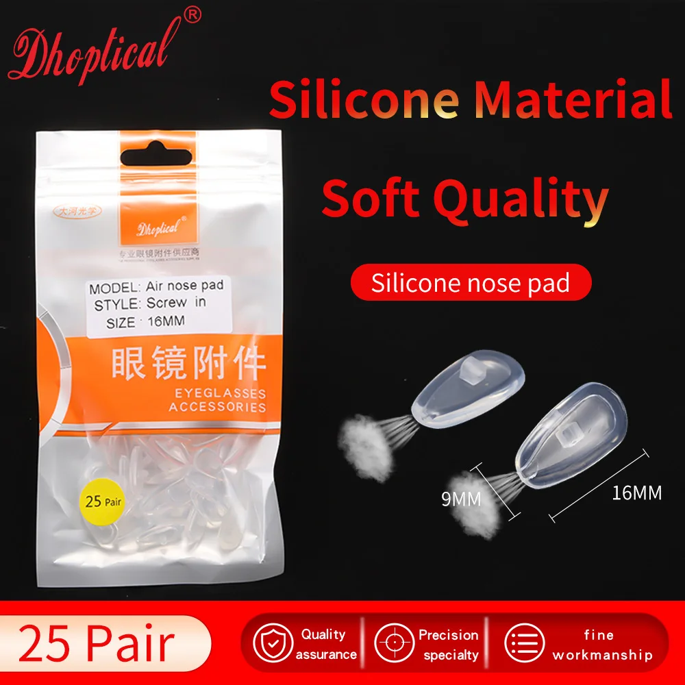 

air silicone nose pad soft nose pad 50pcs glasses part accessoires wholesale