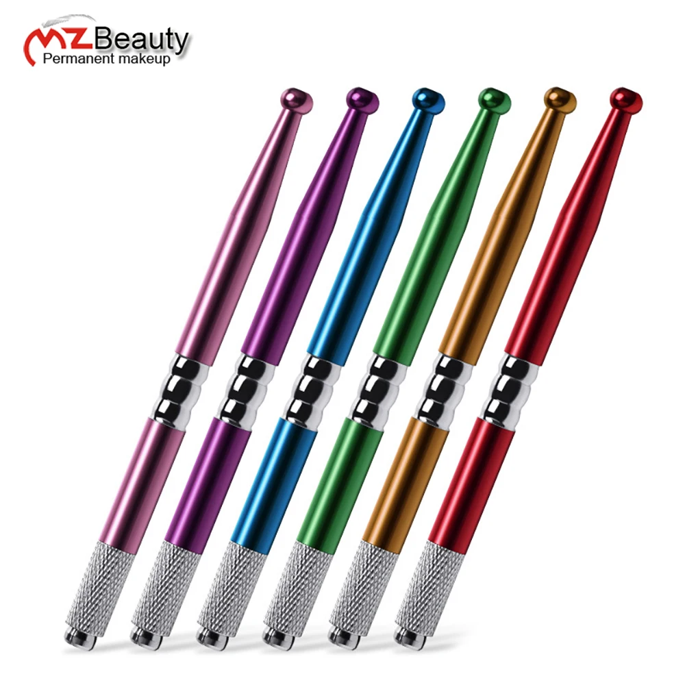 

Microblading Pen Maquina De Tatuar Permanent Eyebrow Tattoo Pen Tattooed Eyebrows Eyeliner Tebori Pen With 2pcs Tattoo Needles