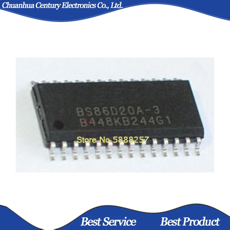 

2 Pcs/Lot BS86D20A-3 SOP28 New and Original In Stock