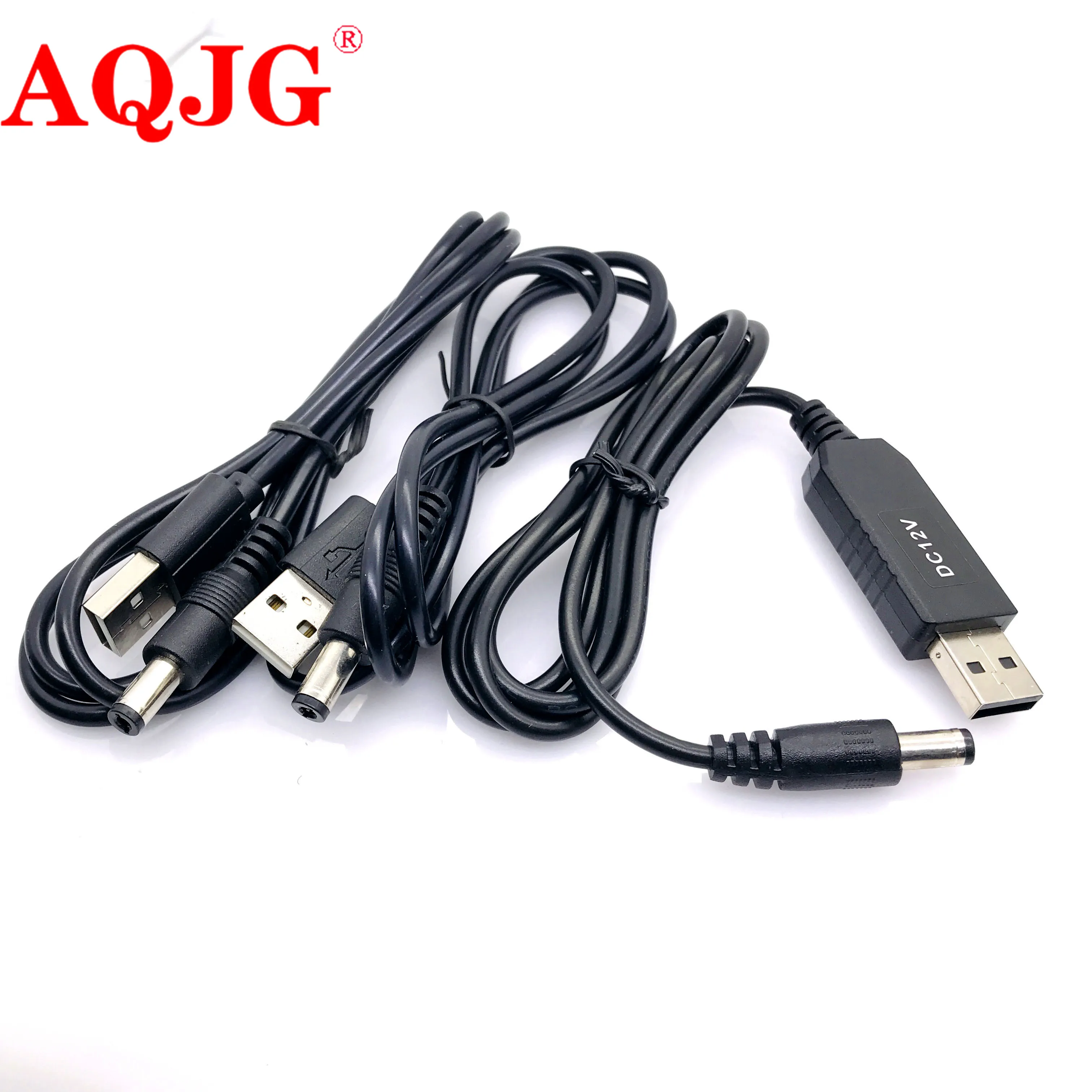 DC 5V to DC 9V 12V Power Supply Boost Line Step UP Module USB Connector Converter Adapter USB Cable 2.1x5.5mm 3.5x1.35mm Plug