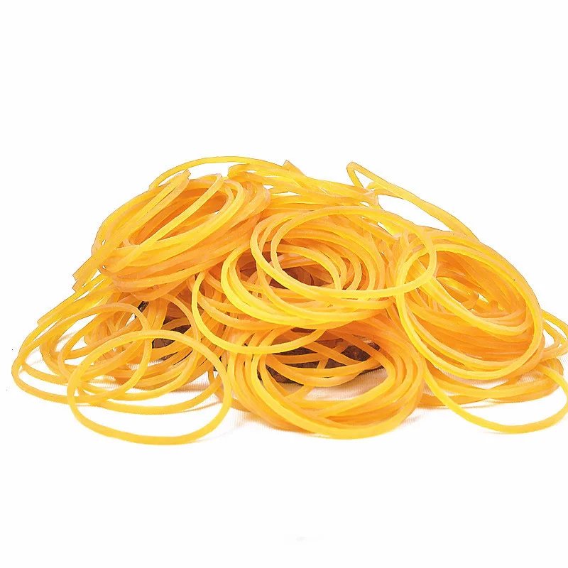 100-1000Pcs Multiple Colors Elastic Bands Multiple Rubber Band Office School Packaging Stretchable Sturdy Rubber Elastics Bands