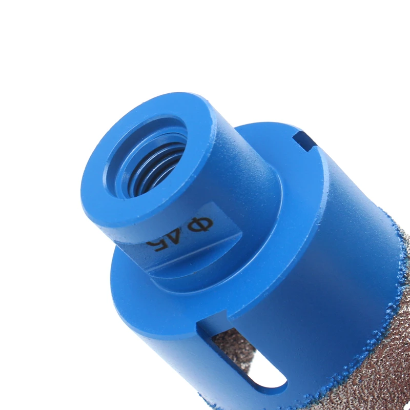 HEDA M14 Chỉ Hút Chân Không Chia Lửa Bằng Đồng Nguyên Kim Cương Lỗ Cưa Bộ 5 Cái/bộ 25/35/40/45/65mm Đá Cẩm Thạch Ngói Đá Hoa Cương Thạch Anh Đá Mũi