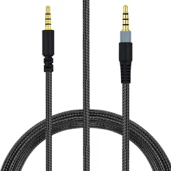 나일론 꼰 OFC 교체 Aux 3.5mm 케이블 연장 코드 소니 플레이 스테이션 5 PS5 펄스 3D 무선 헤드폰 헤드셋