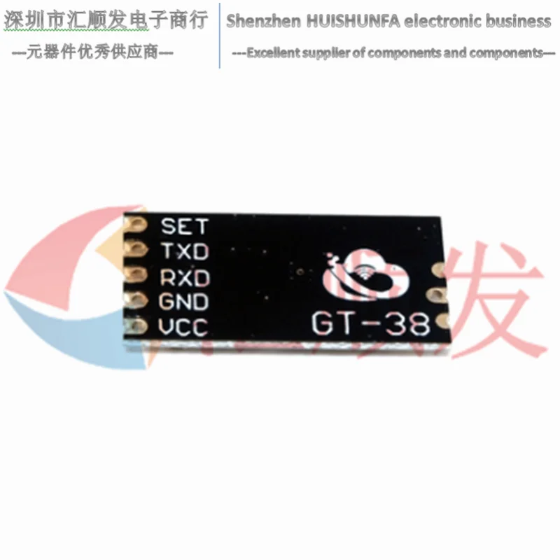 Gt-38 اللاسلكية متحكم المنفذ التسلسلي وحدة SI4438/4463 433 متر المسافة 1200 متر UART واجهة