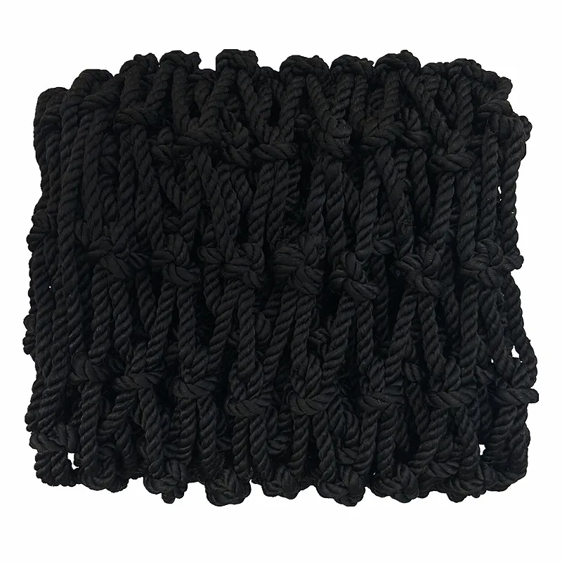 Filet de sécurité en nylon noir pour escaliers et balcon, clôture de protection pour enfants, pont de sécurité pour tout-petits, filet anti-chute,