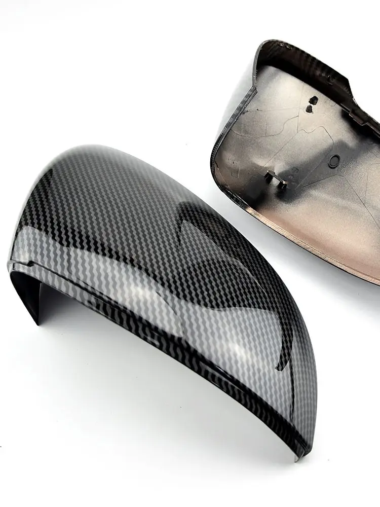 Voor Volkswagen Golf MK8 VIII 8 Zijspiegelkappen Caps (Carbon Look) 2020 2021 2022 voor VW Glanzend zwarte vleugel achteruitkijkspiegel - afbeelding 2