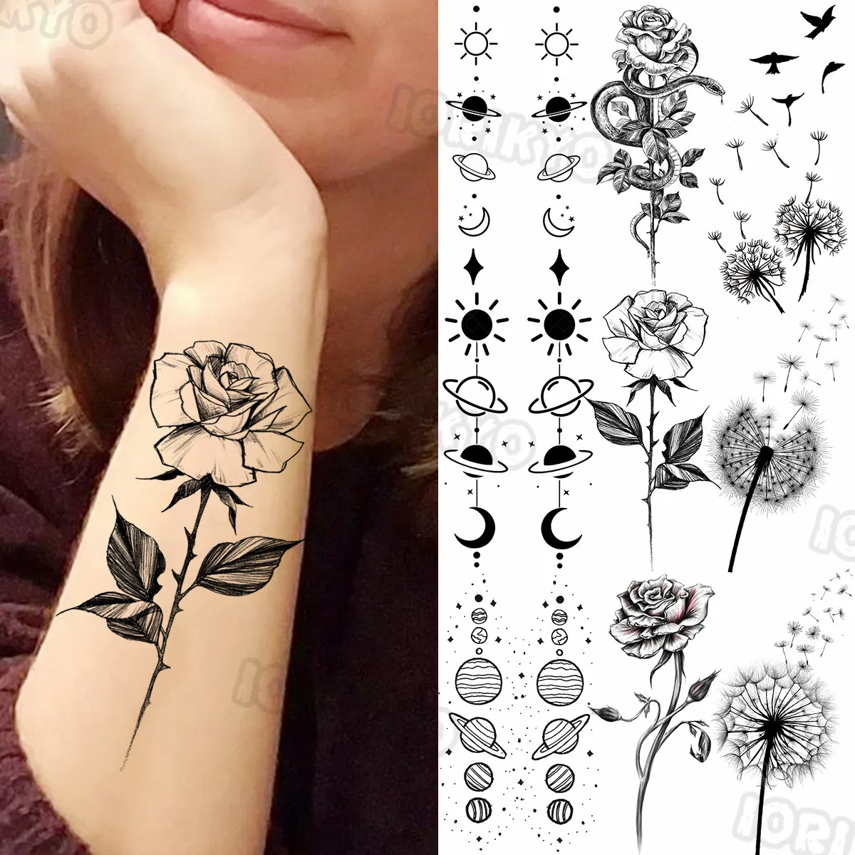 Tatuajes de rosas para mujer: elegantes y sencillas