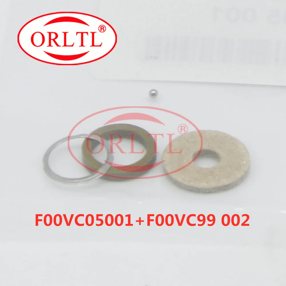 

ORLTL F00VC05001, F 00V C99 002 Common Rail Injector Sealing Rings Diameter 1.34mm For 0445120 Series 10 Pieces/Lot