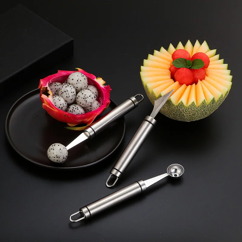 Stainless Steel Fruit Vegetable Tool Potato Peeler Apple Corer Cutter Melon Scoop Fish Scale Scraper Home Kitchen Accessories