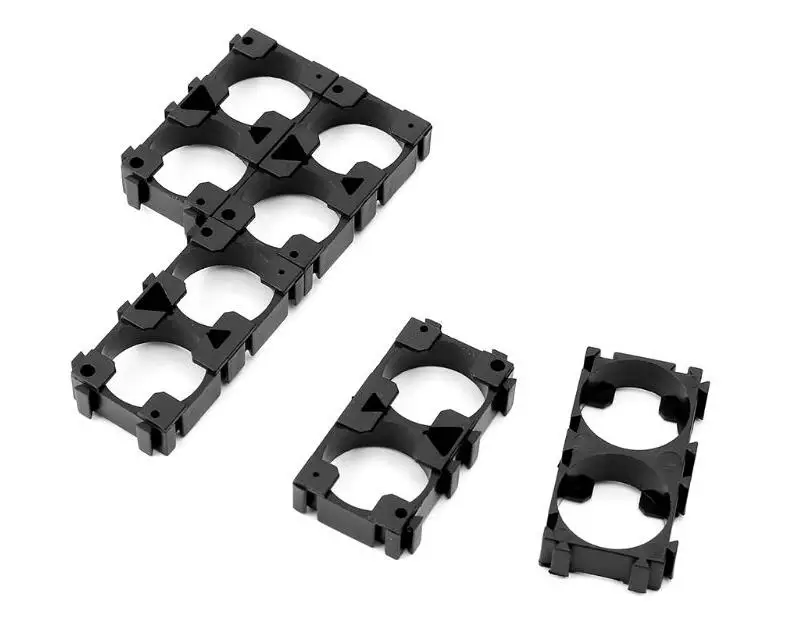 

90pcs/lot 2P Cell 18650 Battery Holder Brackets DIY Cylindrical Batteries Pack Safety Anti Vibration Case Storage Box Container