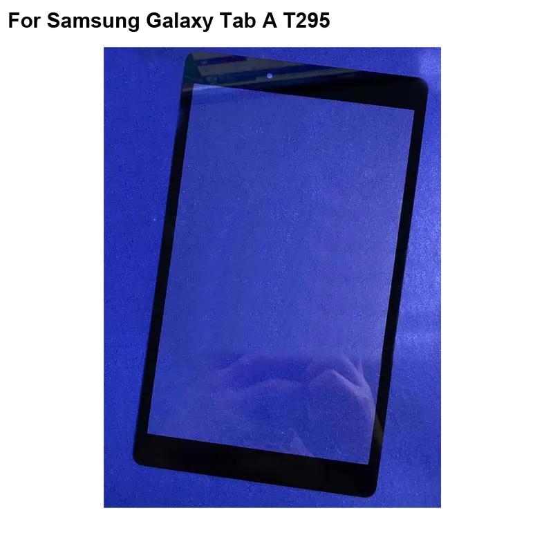 For Samusng Galaxy Tab A T295 4G version Touch Screen Glass Digitizer Panel Front Glass Lens Sensor 8.0 inch Without Flex