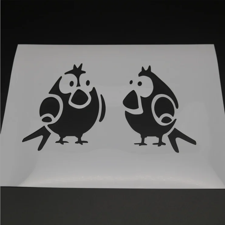 A4 29 * 21cm bird DIY Stencils Wall Painting Scrapbook Coloring Embossing Album Decorative Paper Card Template