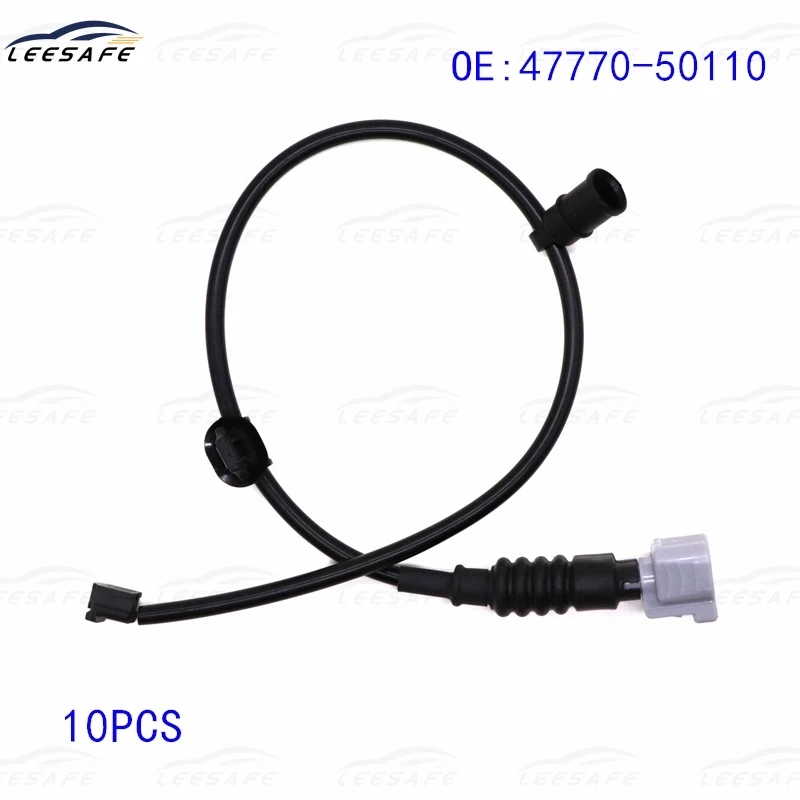 

10 шт 47770-50110 износа тормозных колодок Сенсор для LEXUS v-образной КРЕПЕЖНОЙ ПЛАСТИНОЙ LS F4 460 USF40 износа тормозных колодок Предупреждение свяжитесь передний правый диск 4777050110