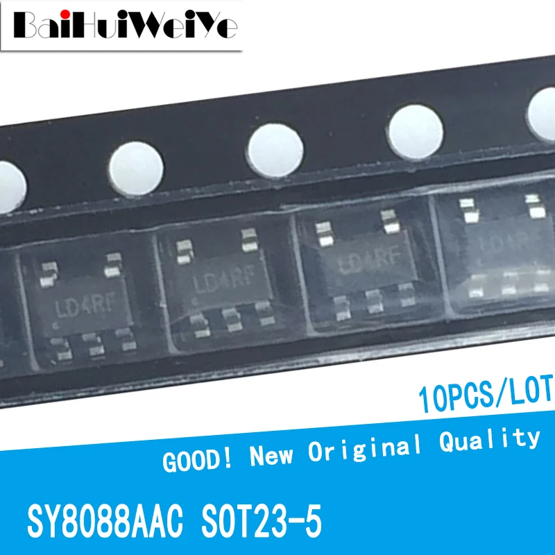 

10PCS/LOT SY8088AAC SY8088AA SY8088A SY8088 TRANSISTOR LD DC-DC SOT23-5 SMD New Original IC Amplifier Chipset Good Quality