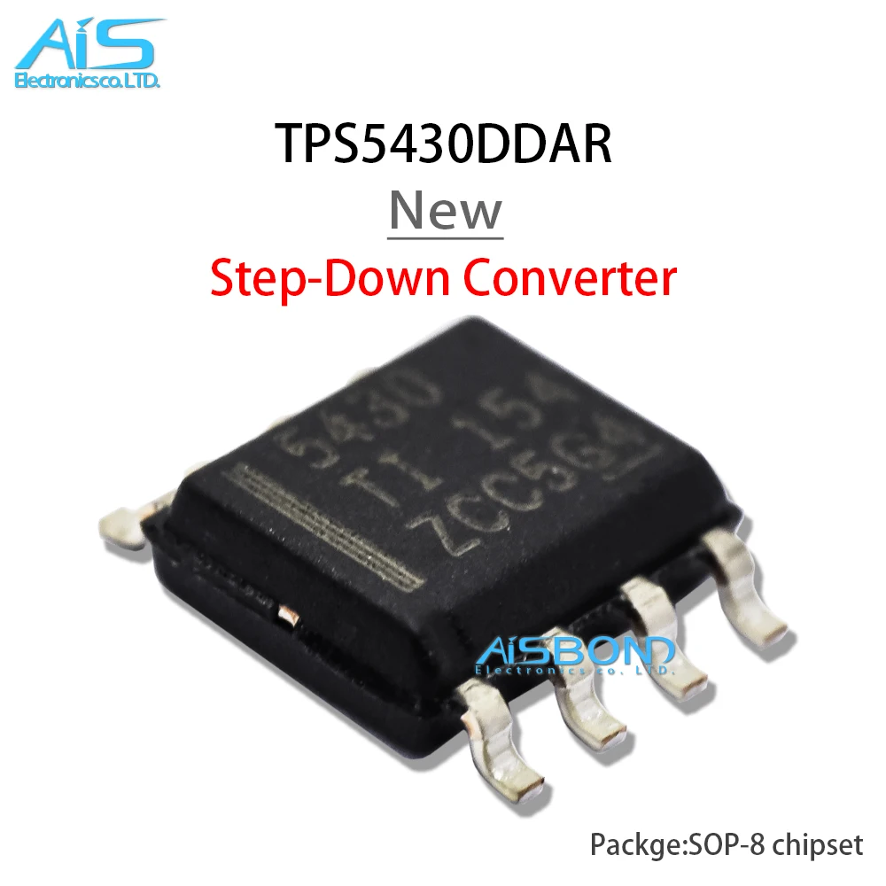 

5Pcs New original TPS5430DDAR 5430 TPS5430 SOP-8 SOIC-8 SOP 8 3A STEP-DOWN CONVERTER