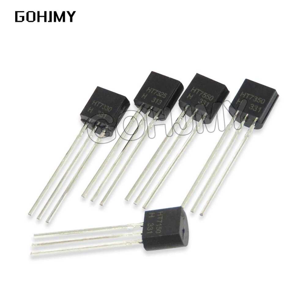 10pcs HT7833 HT7150 TO-92 HT7133 HT7550 HT7333 HT7325 HT7330 HT7350 NEW Transistor