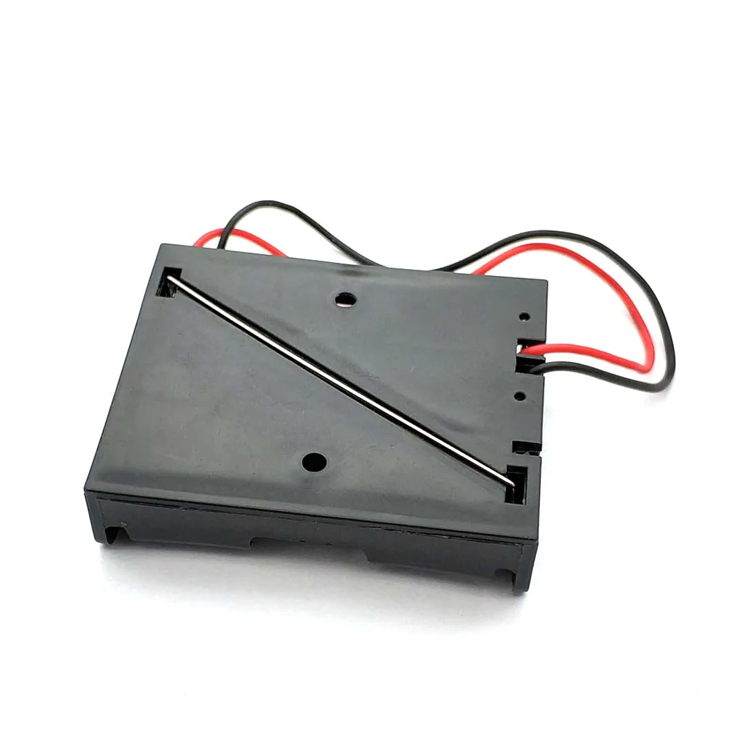 AA 전원 배터리 보관 케이스 플라스틱 상자 홀더, 3 슬롯, 최고 품질, 인기 판매