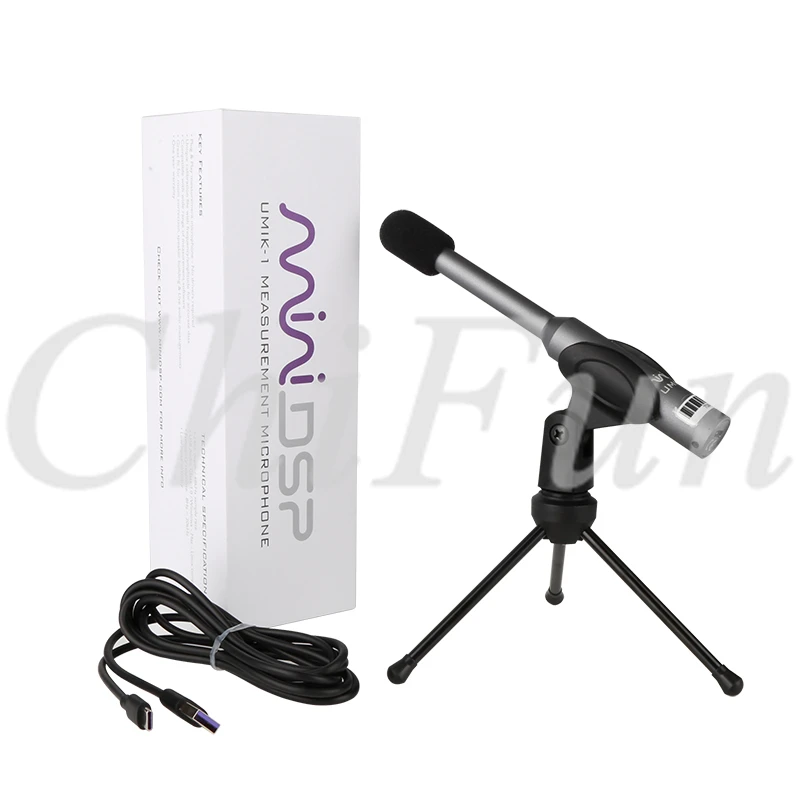 miniDSP UMIK-1 Sound field noise environmental acoustics measurement USB typeC calibration microphone test microphone