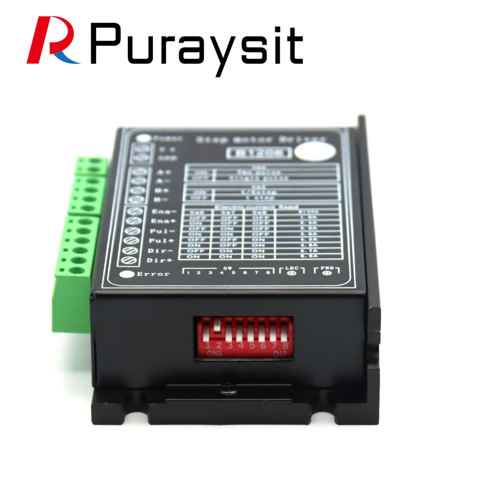 Puraysit Puraysit B1206 stepper / half Step Driver 2Phase Stepper Motor Driver Supply Voltage 120V Working Current 6A