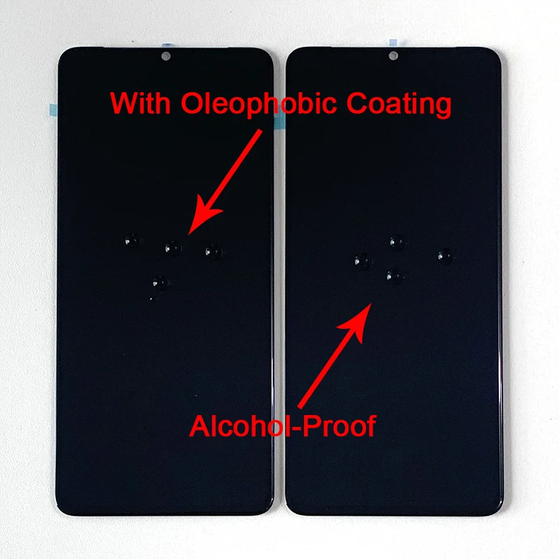 Imagem -06 - Super Amoled Tela Lcd Frame e Painel de Toque Digitador da Tela m & Sen Apto para Oppo Realme x2 Pro Original Rmx1931 65