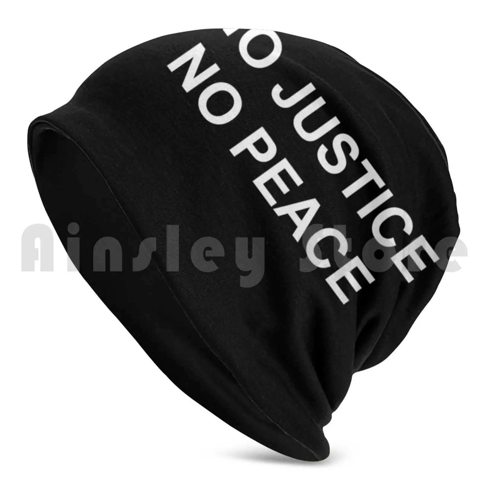 No Justice No Peace Beanies Pullover Cap Comfortable No Justice No Peace Justice Peace No Law Lawyer Legal