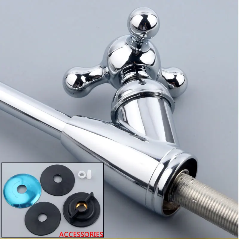 Gooseneck Water Purifier Faucet Reverse Osmosis Drinking Water Filter Faucet Chrome Plating 1/4\