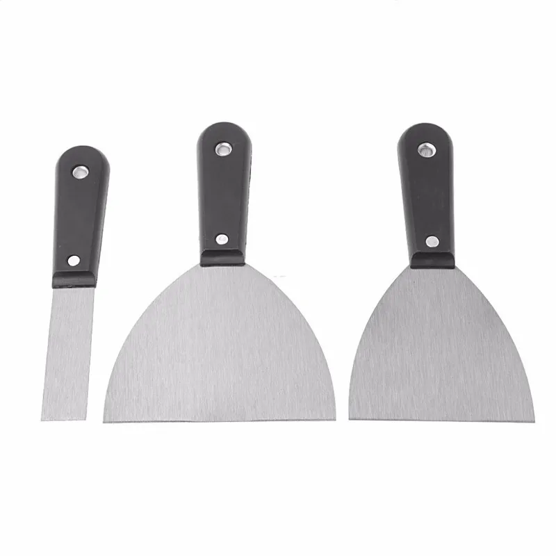 Carbon Steel Putty Knife 1/2/3/4/5 inch Wall Shovel Plaster Shovel Paint Filling Spatula Scraper Decoration Construction Tool