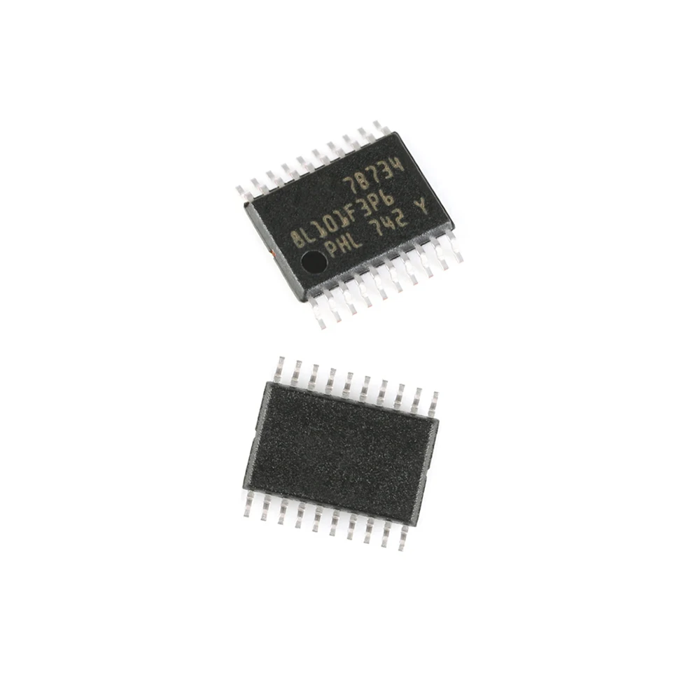 10Pcs/Lot STM8L101F3P6 8L101F3P6 8-Bit Microcontroller Chip TSSOP-20 TSSOP20 SOP20 SMD New Original Good Quality Chipset