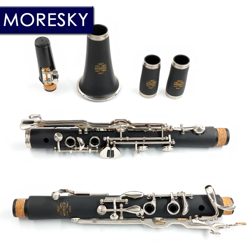 モレスキー ドイツ製 G調 18/20キー クラリネット ABS樹脂製 ニッケル