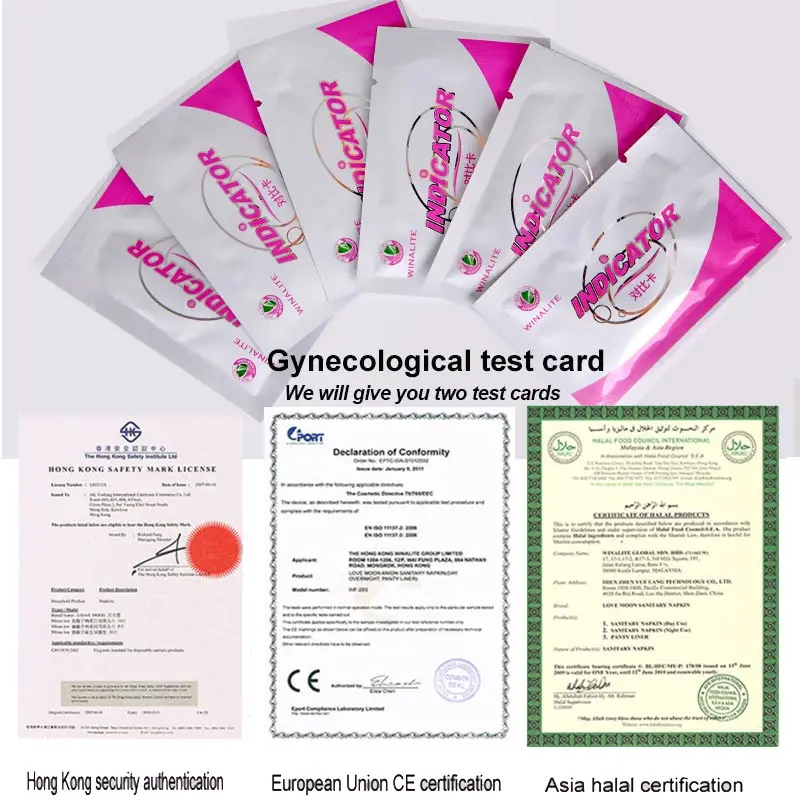 10 حزمة أنيون الحب القمر منديل صحي Slipeinlage Winalite الحب القمر أنيون الفوط الصحية الإناث النظافة تعزيز كبير الشريط #6