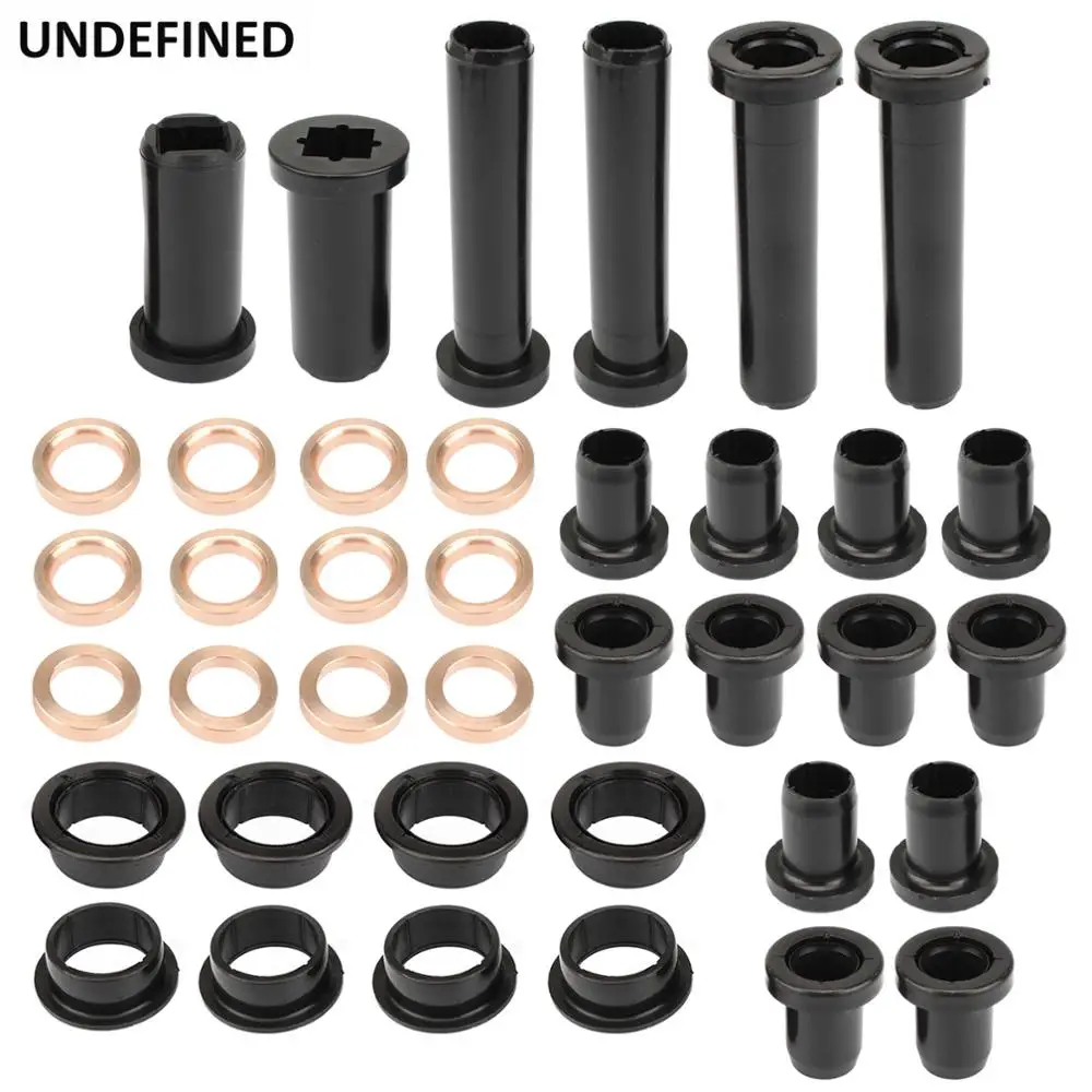 Rear Suspension Bushings Kit 26/38 Pcs Black For Polaris Sportsman 500 Rse 1996-2000 2002 Polaris Sportsman 700 2002