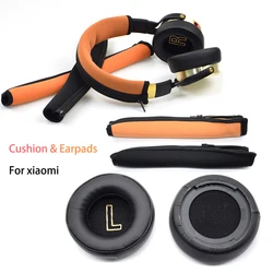 Replacement Earpads Earphone Ear Pads Cushions with Headband Earmuffs for Xiaomi Mi HiFi Headphones
