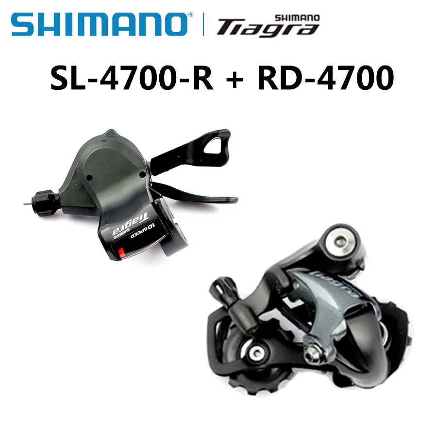

Shimano Tiagra SL 4700 2x10 Speed Shift Lever 4700 Rear Derailleur SS/GS 1*10 Speed For Road Bike Transmission Folding Bike