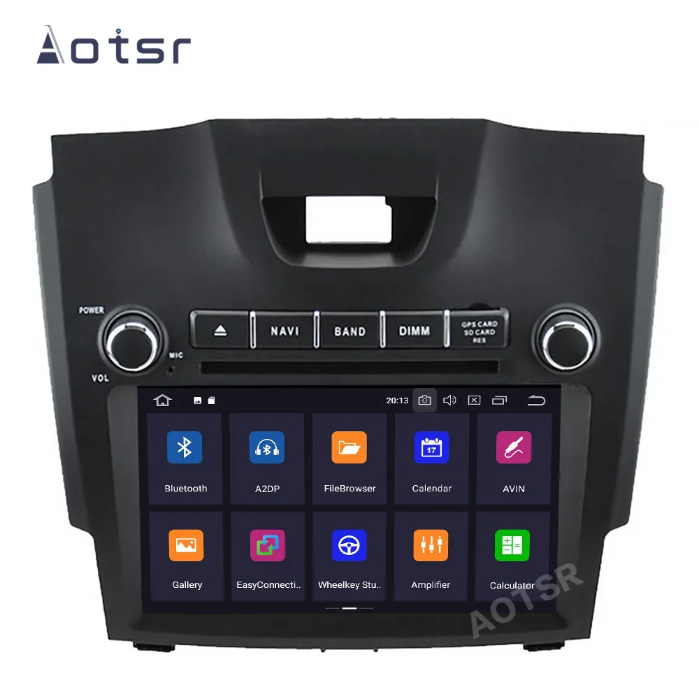 AOTSR Android 13 Car Radio For Chevrolet S10 2011 - 2016 Central Multimedia Player GPS Navigation DSP IPS Stereo Autoradio