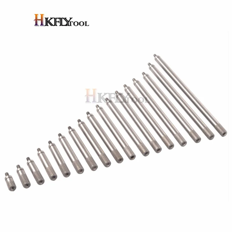 5 قطعة M2.5 20 40 60 80 100 مللي متر HSS مؤشر الطلب قضيب ضياء 5 مللي متر مؤشر رقمي تمديد الجذعية قضيب مجموعة ل قياس الارتفاع مقياس عمق