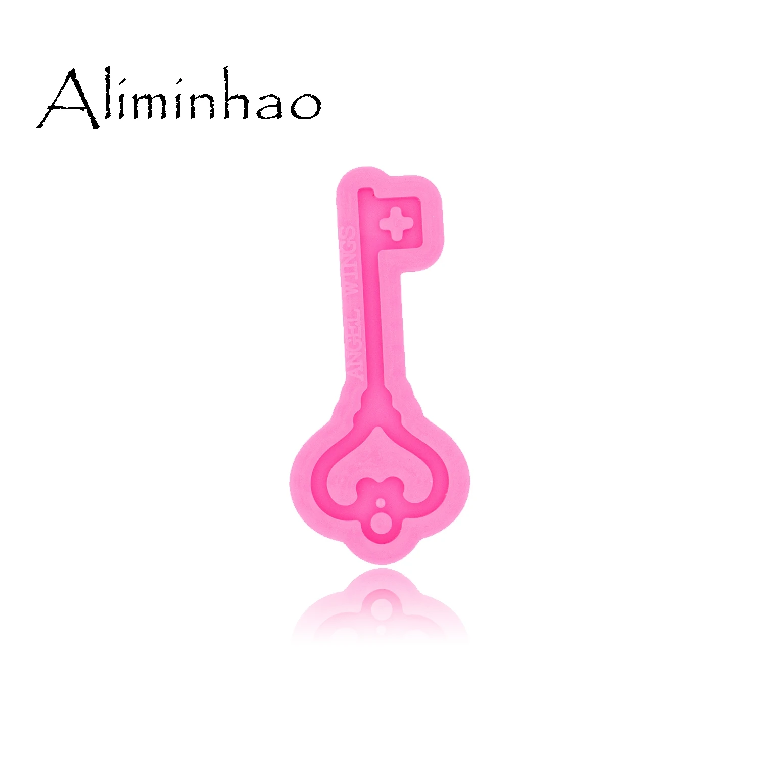 DY0394 Love Key Keychains Mould Resin Silicone Epoxy Molds For Jewelry Shiny Glossy Aliminhao