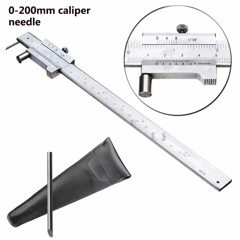 Vernier Caliper 0-200mm with Carbide