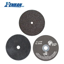 Disques de coupe de 75mm, lame de scie circulaire pour métal, disque de coupe en Fiber, outils abrasifs