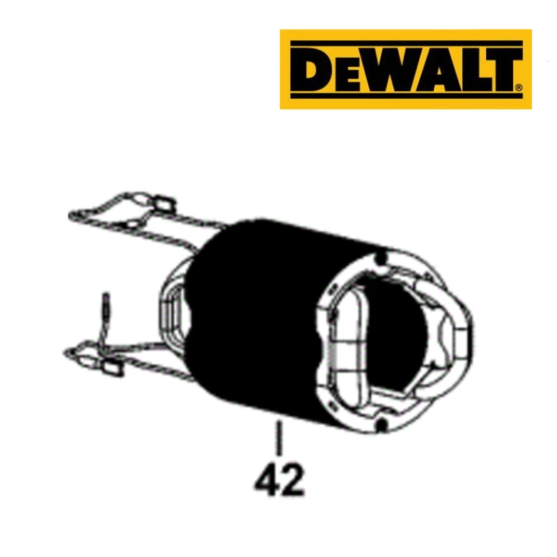 

Полевой статор Dewalt для DWE8100T, DWE8101T, DWE8100, N185684, 220-230 В переменного тока, аксессуары для электроинструментов, запчасти для электроинструментов