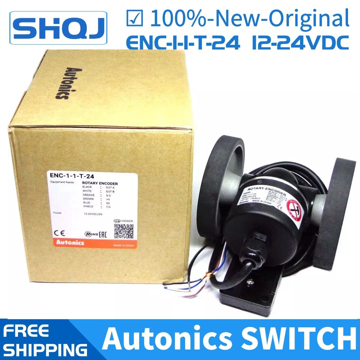 Autonics 100%-NEW ENC-1-1-T-24 ENC-1-2-T-24 ROTARY ENCODER Original