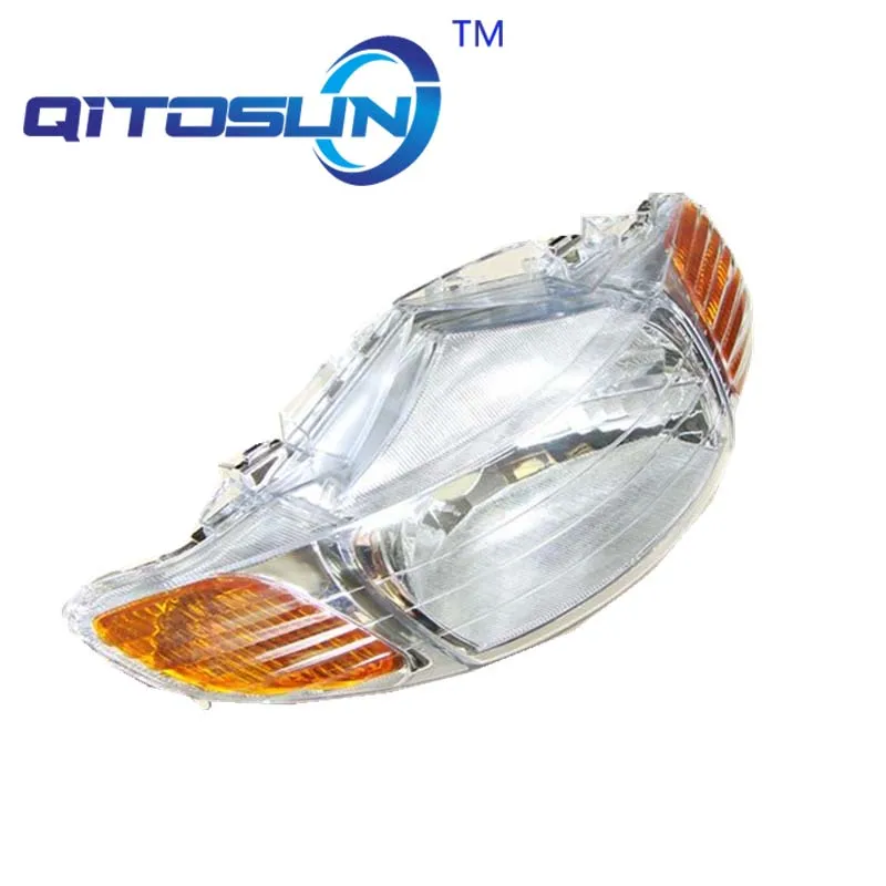 Motocykl niebieskie białe reflektory przednie światła do akcesoriów motocyklowych DIO ZX AF35 bez lampy
